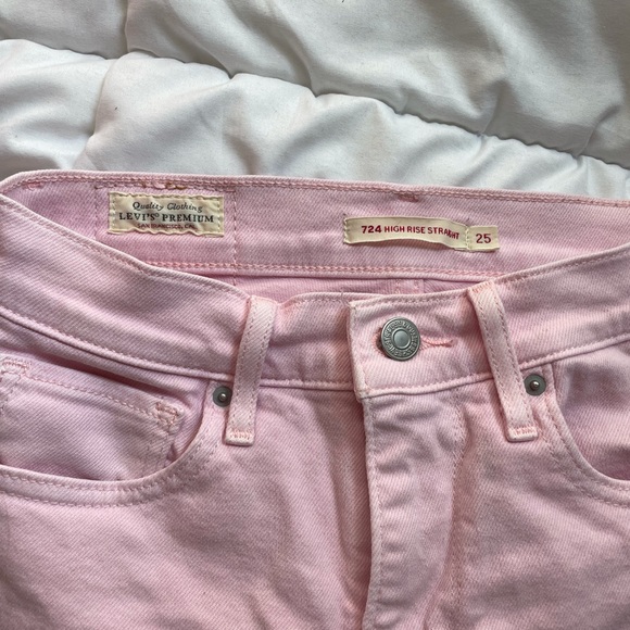Levi's 724 High Rise Straight Crop Women's Jeans - Picture 7 of 7